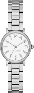 Marc Jacobs Roxy White Dial Silver Steel Strap Watch for Women - MJ3568