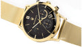 Maserati Ricordo Chronograph Black Dial Stainless Steel Mesh Bracelet Watch For Men - R8873633003