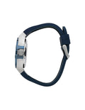 Maserati Potenza 42mm Blue Dial Automatic Silicone Strap Watch For Men - R8821108028