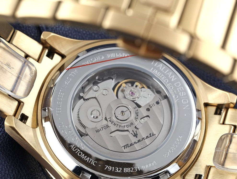 Maserati SFIDA Automatic Diamond Dial Limited Edition Watch For Men - R8823140004
