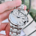 Maurice Lacroix Aikon Date White Dial Silver Steel Strap Watch for Men - AI1008-SS002-131-1