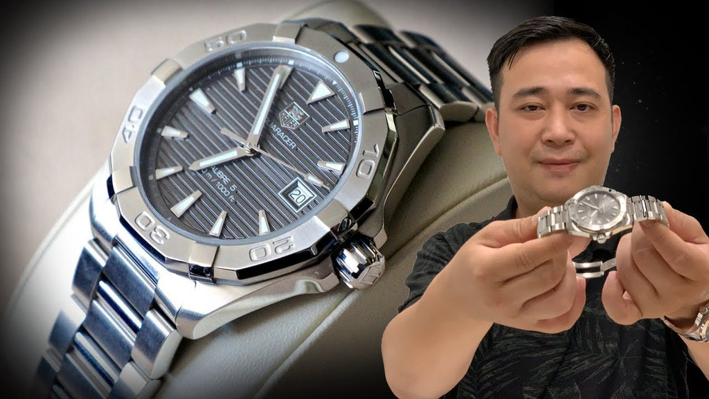 Tag Heuer Aquaracer Anthracite Dial Watch for Men - WAY2113.BA0928