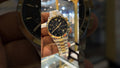 Emporio Armani Paolo Chronograph Grey Dial Two Tone Steel Strap Watch For Men - AR11527