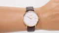 Hugo Boss Corporal White Dial Brown Leather Strap Watch for Men - 1513640