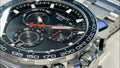 Tissot Supersport Chrono Black Dial Silver Steel Strap Watch For Men - T125.617.11.051.00