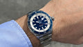 Breitling Superocean Automatic 42mm Blue Dial Silver Steel Strap Watch for Men - A17375E71C1A1