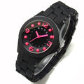 Marc Jacobs Pelly Black Dial Black Silicone Strap Watch for Women - MBM2517