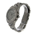 Marc Jacobs Blade Chronograph Black Dial Black Steel Strap Watch for Women - MBM3103
