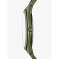 Michael Kors Slim Runway Green Dial Green Steel Strap Watch for Women - MK4526