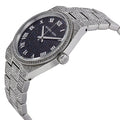 Michael Kors Channing Diamonds Black Dial Silver Steel Strap Watch for Women - MK6089