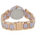 Michael Kors Delray Rose Gold Dial Two Tone Steel Strap Watch for Women - MK4319