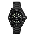 Michael Kors Maritime Three Hand Black Dial Black Steel Strap Watch for Men - MK9181
