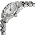 Michael Kors Lexington Quartz White Dial Silver Steel Strap Watch For Women - MK3228