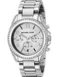 Michael Kors Blair Silver Dial Silver Steel Strap Watch for Women - MK5165
