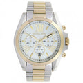 Michael Kors Bradshaw Silver Dial Two Tone Steel Strap Watch for Women - MK5627