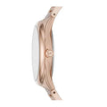 Michael Kors Janelle Three Hand Rose Gold Dial Two Tone Steel Strap Watch For Women - MK7135