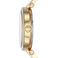 Michael Kors Parker White Dial Two Tone Steel Strap Watch for Women - MK6313
