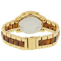 Michael Kors Ritz Gold Dial Two Tone Steel Strap Watch for Women - MK6322