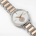 Michael Kors Portia Quartz Silver Dial Two Tone Steel Strap Watch For Women - MK3709