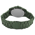 Michael Kors Slim Runway Quartz Black Dial Green Steel Strap Watch For Men - MK8715