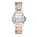 Michael Kors Camille Multifunction White Dial Two Tone Steel Strap Watch for Women - MK1054