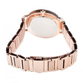 Michael Kors Portia Quartz Silver Dial Rose Gold Steel Strap Watch For Women - MK3887