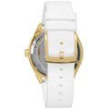 Michael Kors Jessa Quartz Gold Dial White Silicone Strap Watch For Women - MK7267
