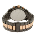 Michael Kors Runway Chronograph Grey Dial Two Tone Steel Strap Unisex Watch - MK8189