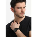 Michael Kors Slim Runway Black Dial Black Mesh Strap Watch for Women - MK8607