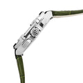 Maurice Lacroix Aikon Chronograph Black Dial Green Leather Strap Watch for Men - AI1018-PVB21-330-1