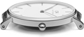 Daniel Wellington Classic Petite St Mawes White Dial Brown Leather Strap Watch For Women - DW00100187