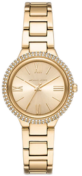 Michael Kors Taryn Quartz Gold Dial Gold Steel Strap Watch For Women - MK4459