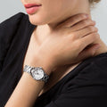 Marc Jacobs Baker White Dial Silver Steel Strap Watch for Women - MBM3246