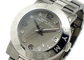 Marc Jacobs Amy Grey Dial Grey Steel Strap Watch for Women - MBM3196