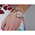 Michael Kors Brinkley Rose Gold Dial Rose Gold Steel Strap Watch for Women - MK6204