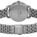 Coach Glitz Blue Dial Silver Steel Strap Watch for Women - 14502693