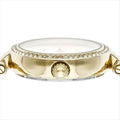 Coach Park Diamonds Gold Dial Gold Steel Strap Watch for Women - 14503171
