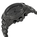 Michael Kors Bradshaw Black Dial Black Steel Strap Watch for Men - MK5550