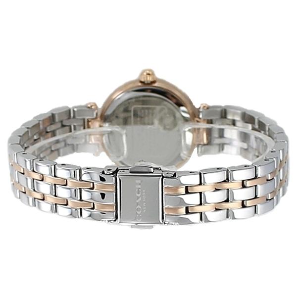 Coach Park Silver Dial Two Tone Steel Strap Watch for Women - 14503642