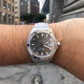 Tag Heuer Aquaracer Automatic Anthracite Grey Dial Silver Steel Strap Watch for Men - WAY2113.BA0928