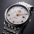 Omega De Ville Prestige Co Axial Silver Dial Silver Steel Strap Watch for Men - 424.10.40.20.02.004