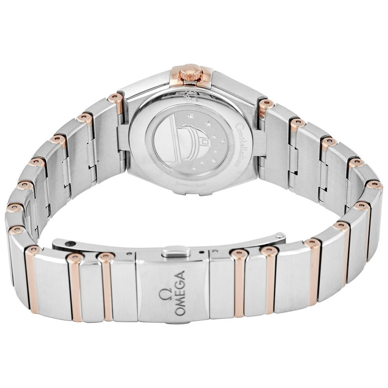 Omega Constellation Quartz Diamonds Blue Dial Two Tone Steel Strap Watch for Women - 131.20.25.60.53.002