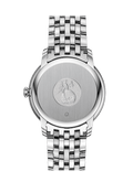 Omega De Ville Prestige Co-Axial Black Dial Silver Steel Strap Watch for Men - 424.10.40.20.01.001