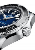 Omega Planet Ocean 6000M Co Axial Master Chronometer 45.5mm Blue Dial Black Rubber Strap Watch for Men - 21532462103001