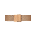 Daniel Wellington Classic Petite Melrose White Dial Rose Gold Mesh Bracelet Watch For Women - DW00100163