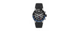 Tag Heuer Carrera Automatic Chronograph Steel & Ceramic Black Dial Black Rubber Strap Watch for Men - CBG2A1Z.FT6157