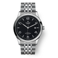 Tudor 1926 Automatic Black Dial Silver Steel Strap Watch for Men - M91650-0002