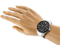 Tommy Hilfiger Austin Black Dial Silver Steel Strap Watch for Men - 1791639
