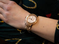 Fossil Stella Sport Multifunction Rose Gold Dial Rose Gold Steel Strap Watch for Women - ES5106