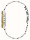 Guess Sunray Multifunction Silver Dial Two Tone Steel Strap Watch for Women - GW0616L2